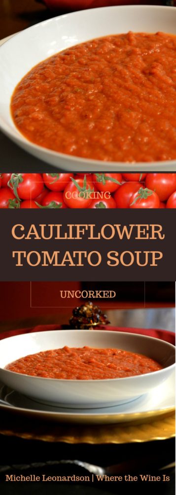 Cauliflower and Tomato Soup Recipe | A Creamy Non-Dairy Delight